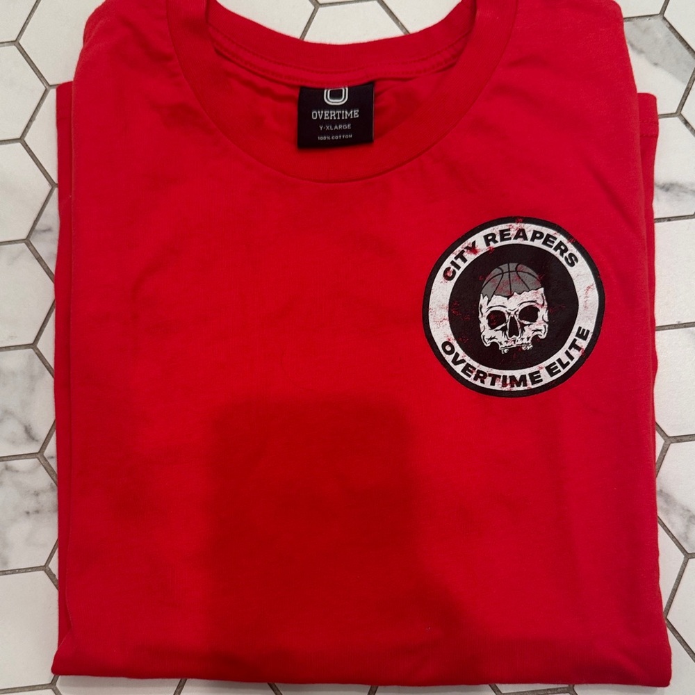 Overtime City Reapers Red Graphic Tee for Kids